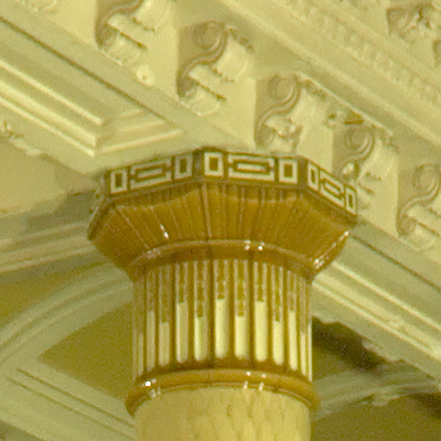 Detail at 1:1 of the image processed in RawTherapee